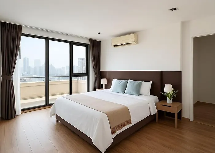 Nana Skyview Retreat 2 Bedroom 2 Bath Nana Bts * Bangkok