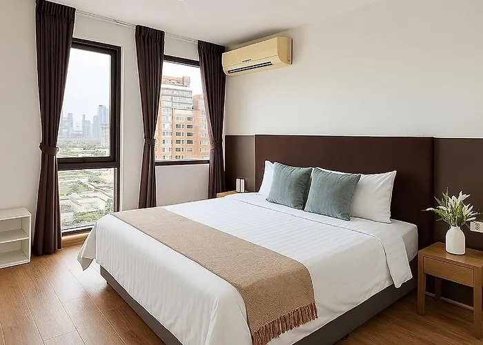 Nana Skyview Retreat 2 Bedroom 2 Bath Nana Bts * Bangkok